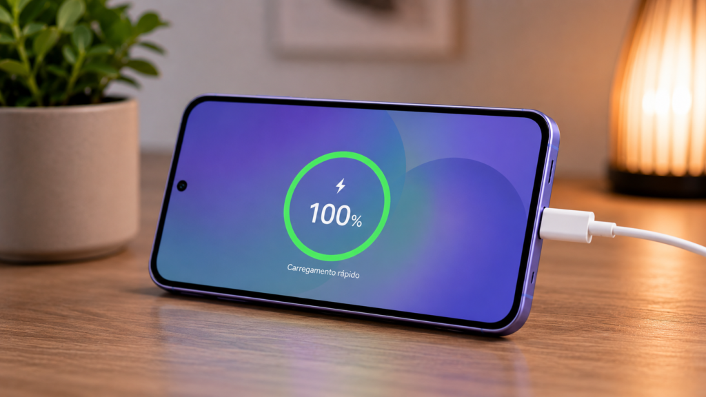 Bateria do Samsung Galaxy A36 com excelente autonomia para uso diário